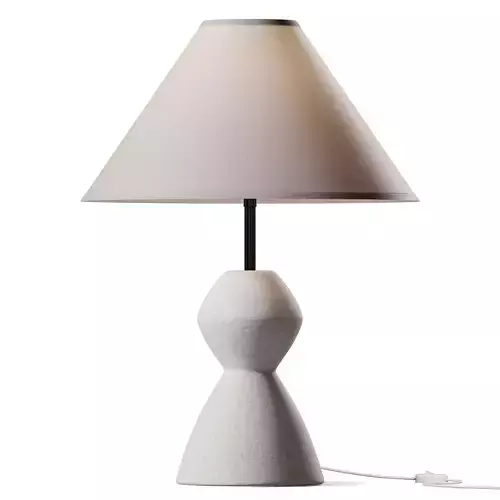 Rocco Table Lamp  Granite  Brass