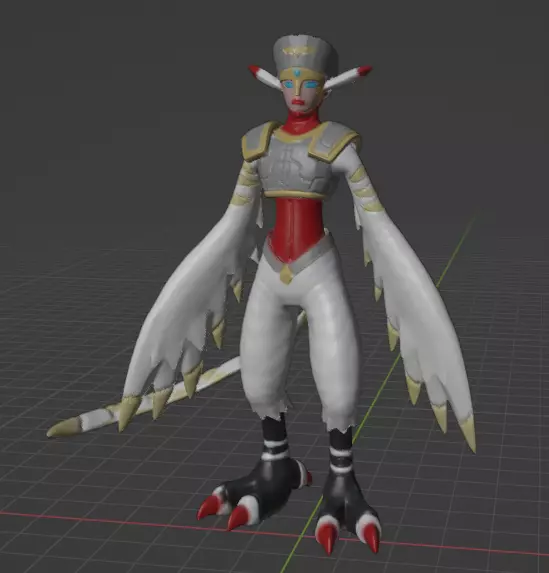 harpymon 3D print model_0