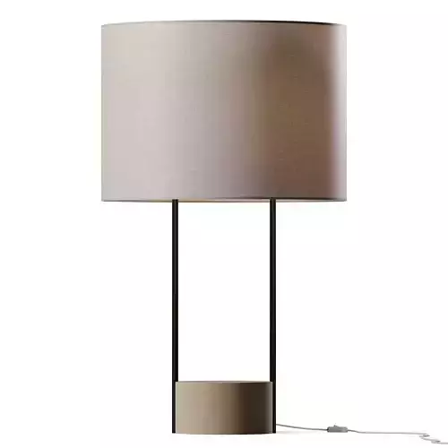 Industrial Outline Table Lamp 3D model