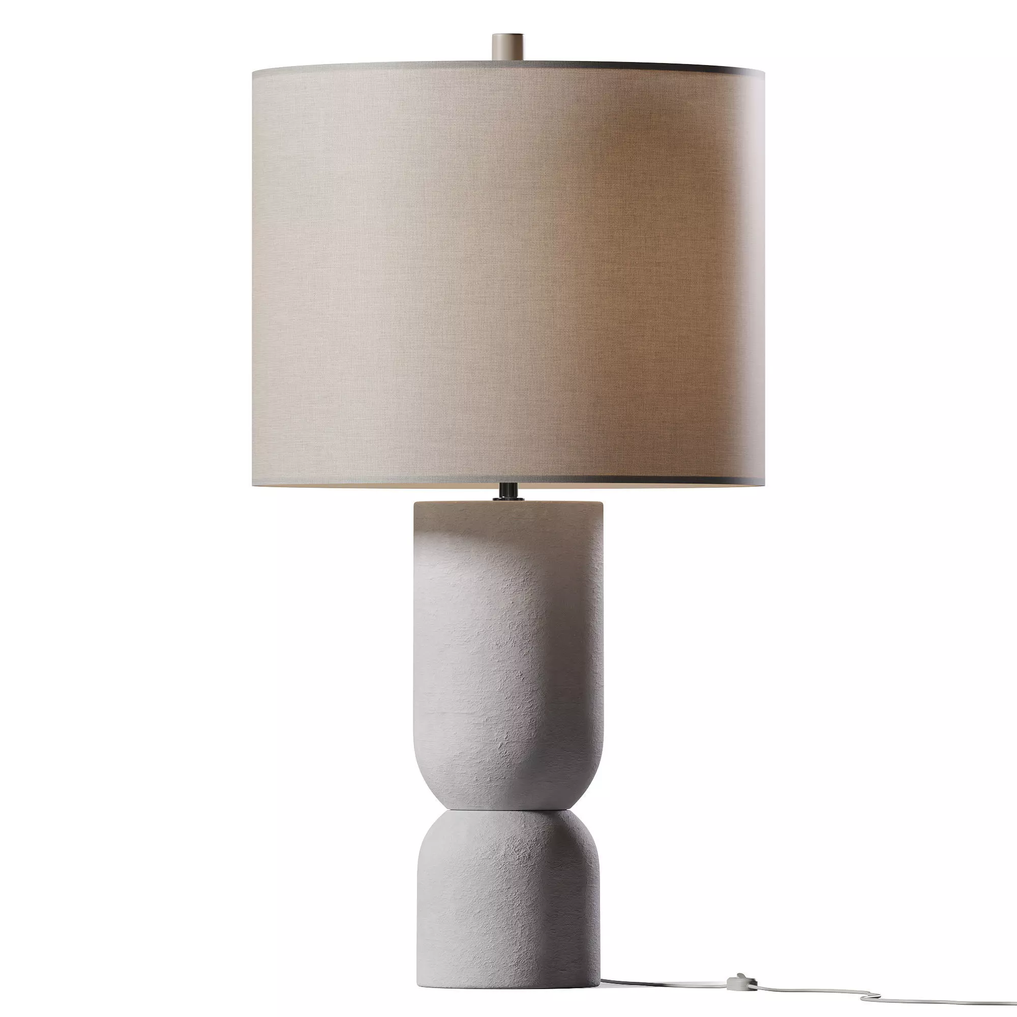 Everly Table Lamp 3D model_0
