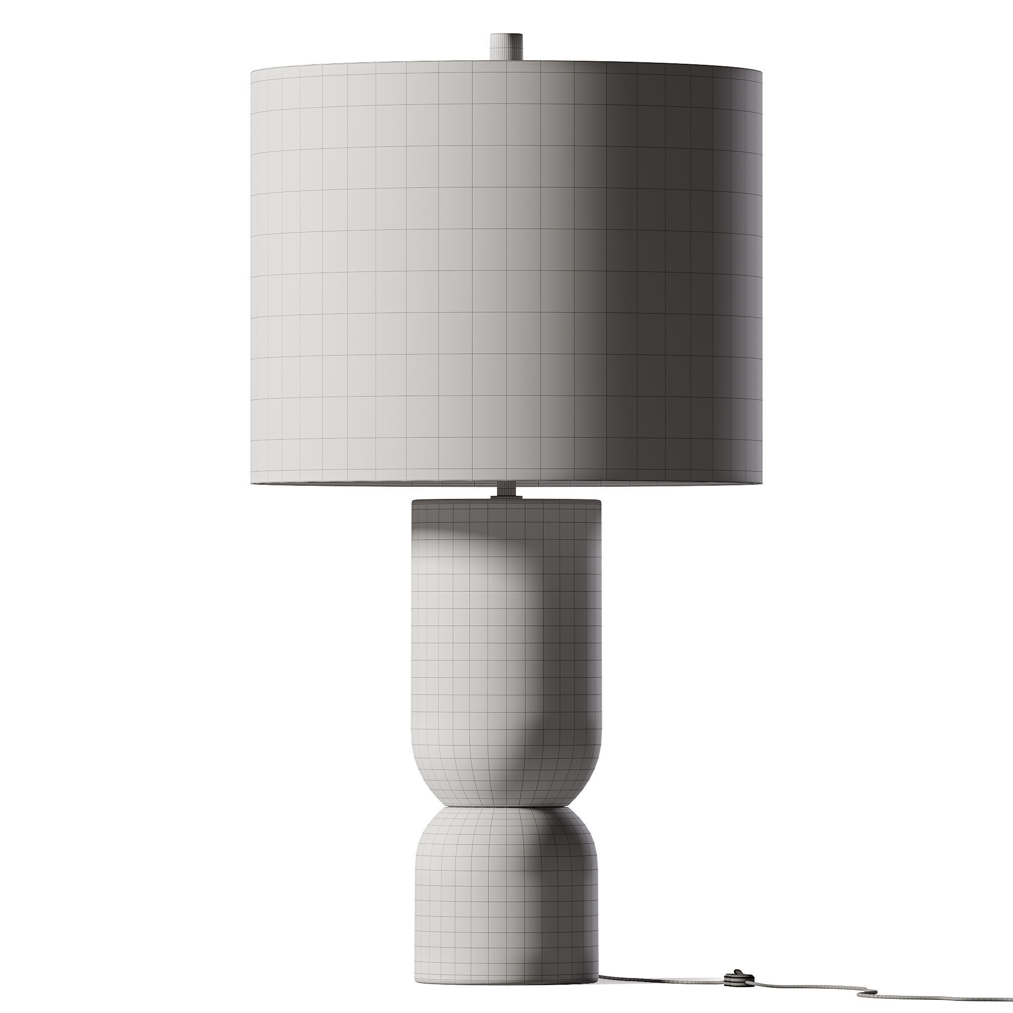 Everly Table Lamp 3D model_1