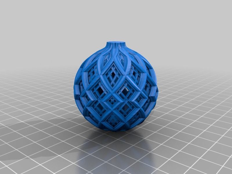 Christmas Ball 3D print model_3