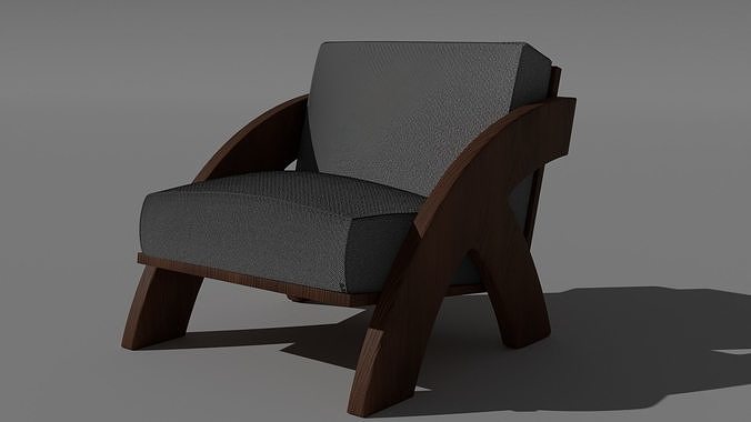 armchair 3D model
