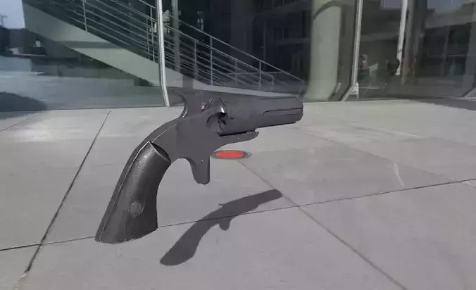 Gun lowpoly game