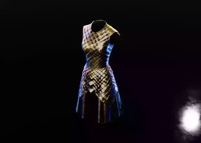 Golden Elegance - Radiant Gold Evening Dress