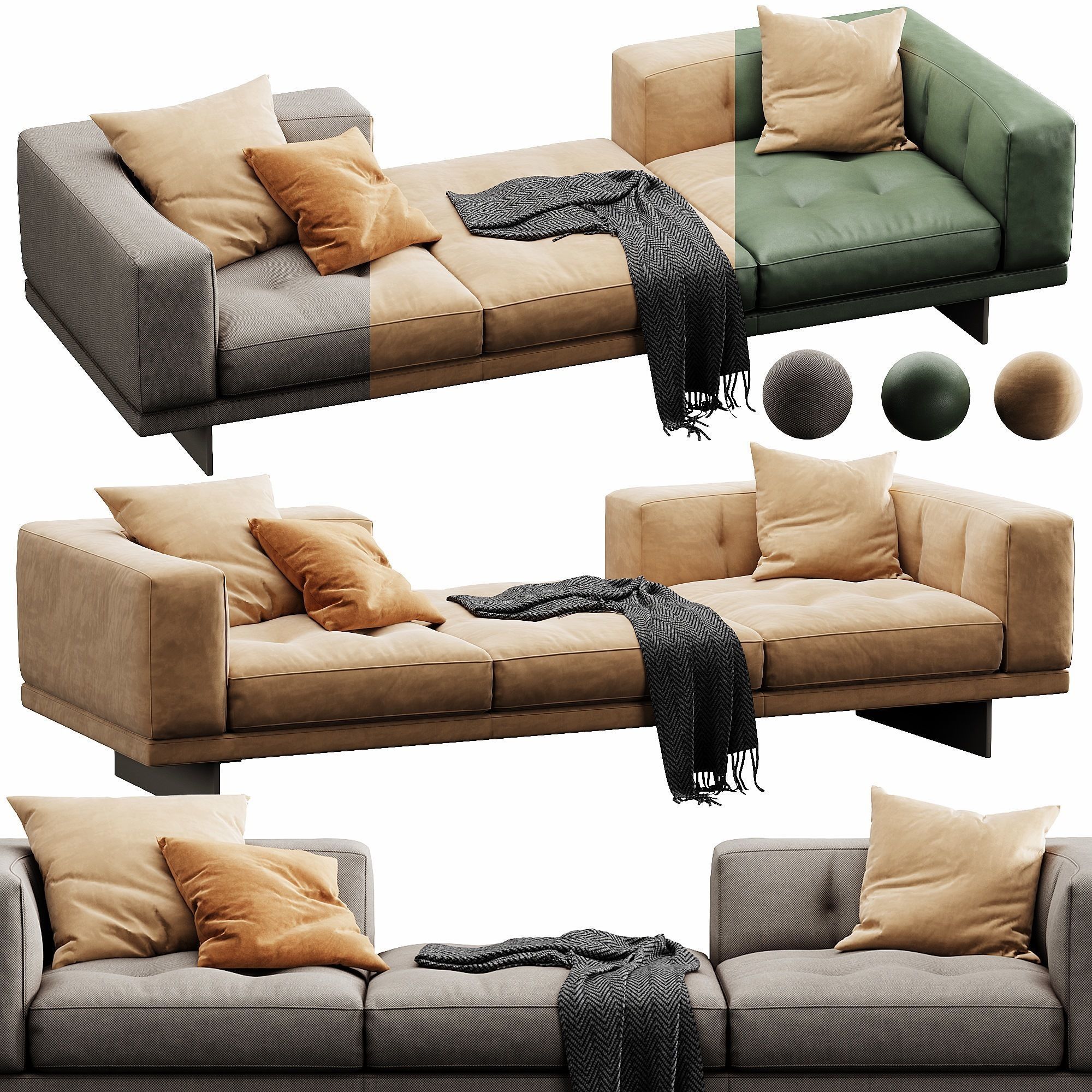 Dylan Sofaset 3D model_2