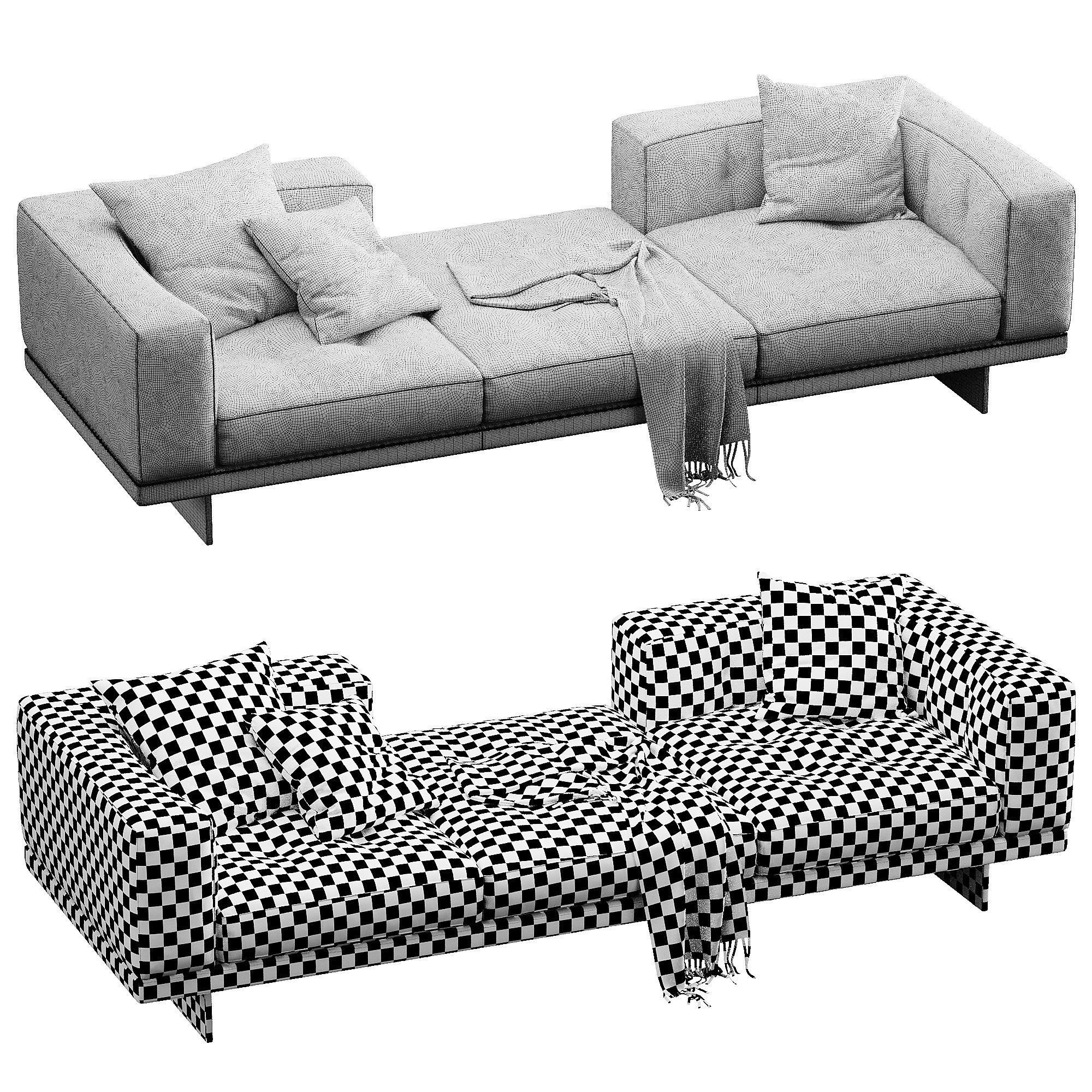 Dylan Sofaset 3D model_3