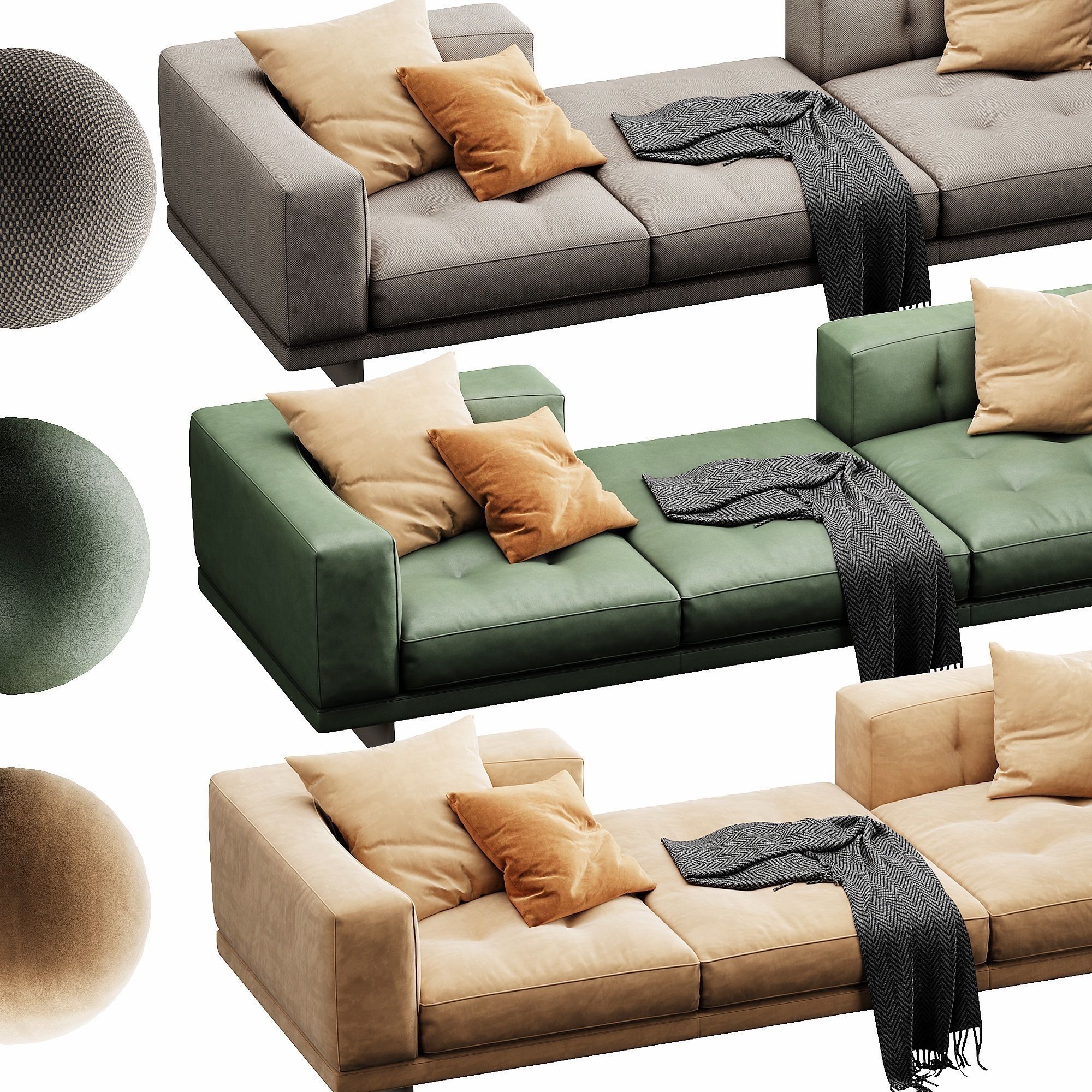 Dylan Sofaset 3D model_1