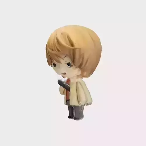 Divine Judgement Intense Light Yagami Figurine