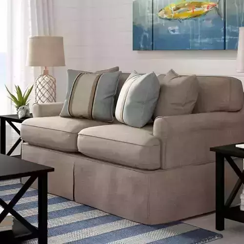 Wesham Slipcovered Loveseat