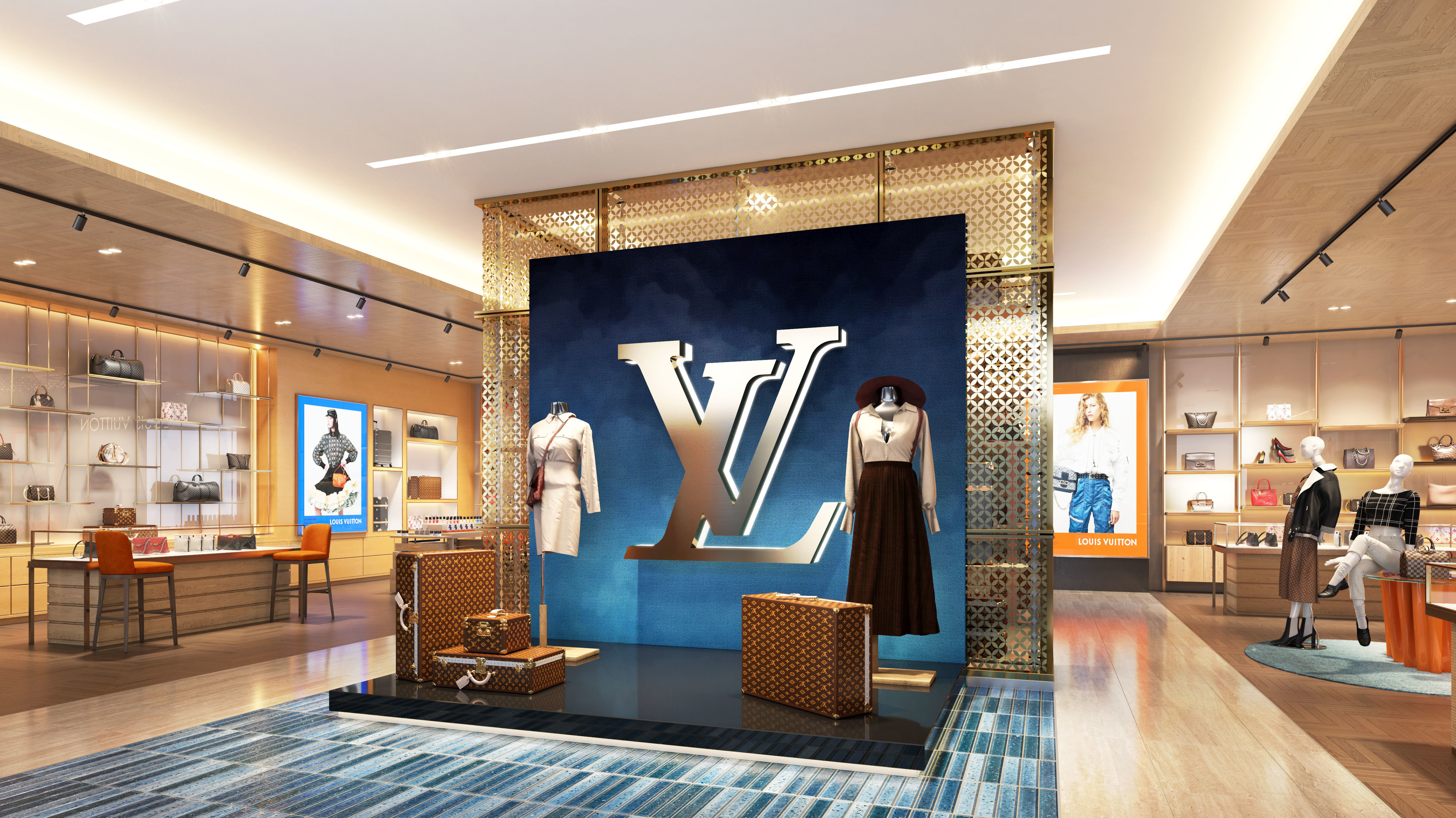 Louis Vuitton 3D Store 3D model 6 3D model_2