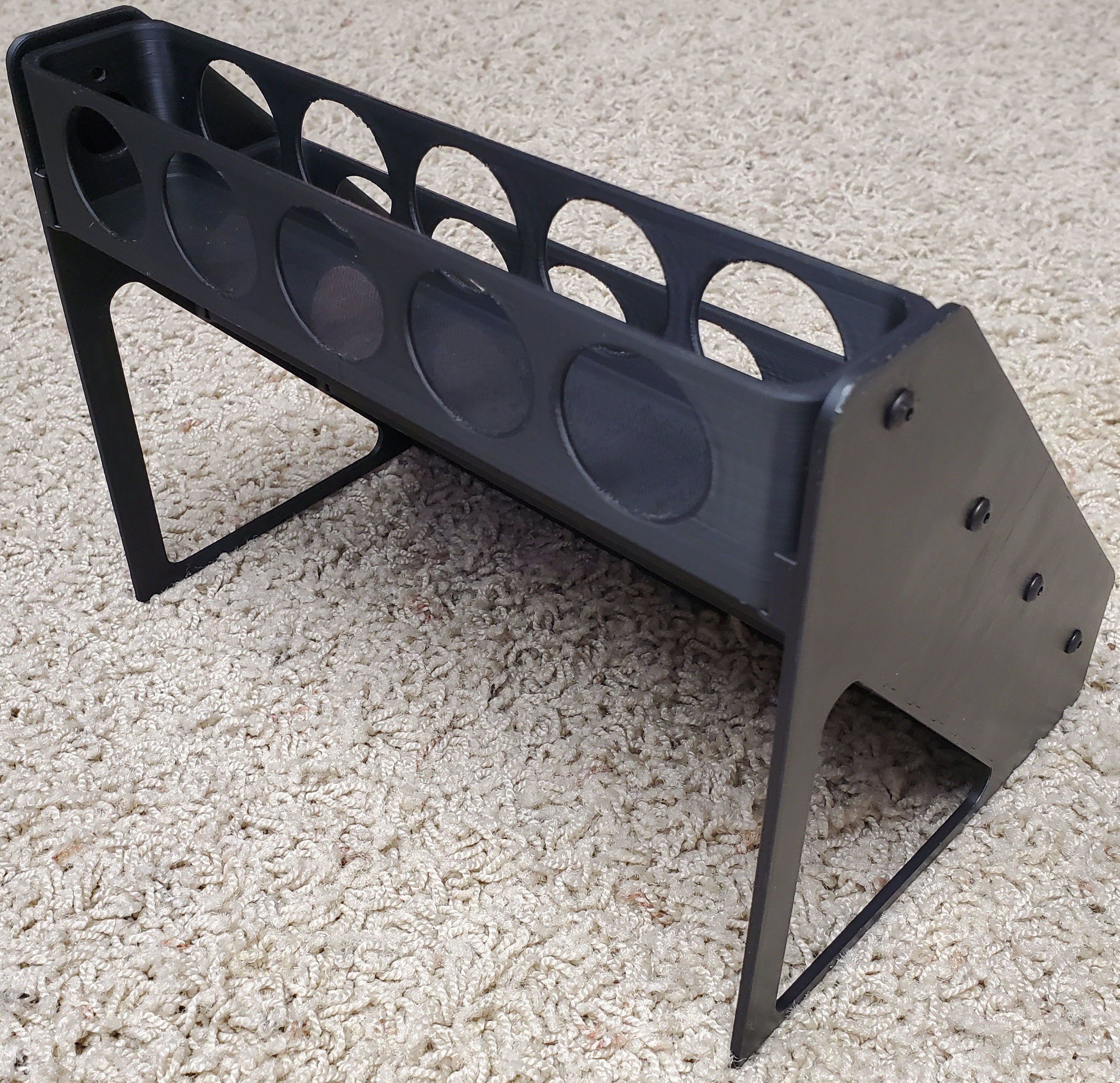 2oz ACRYLIC PAINT BOTTLES HOLDER 4 X 6 3D print model_9