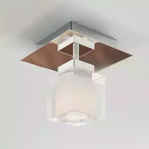 Soho Light Cluster Square Semi Flush Mount