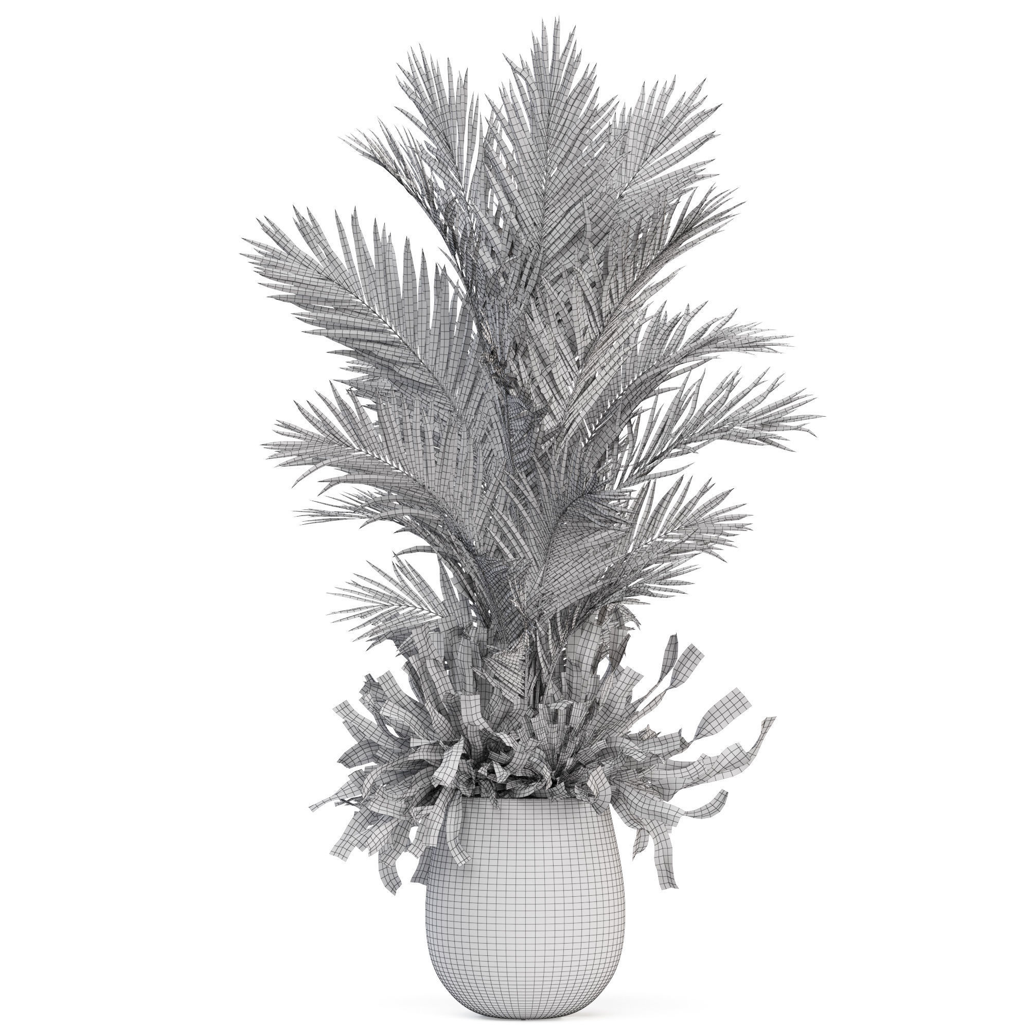 Plants collection 1025 3D model_4