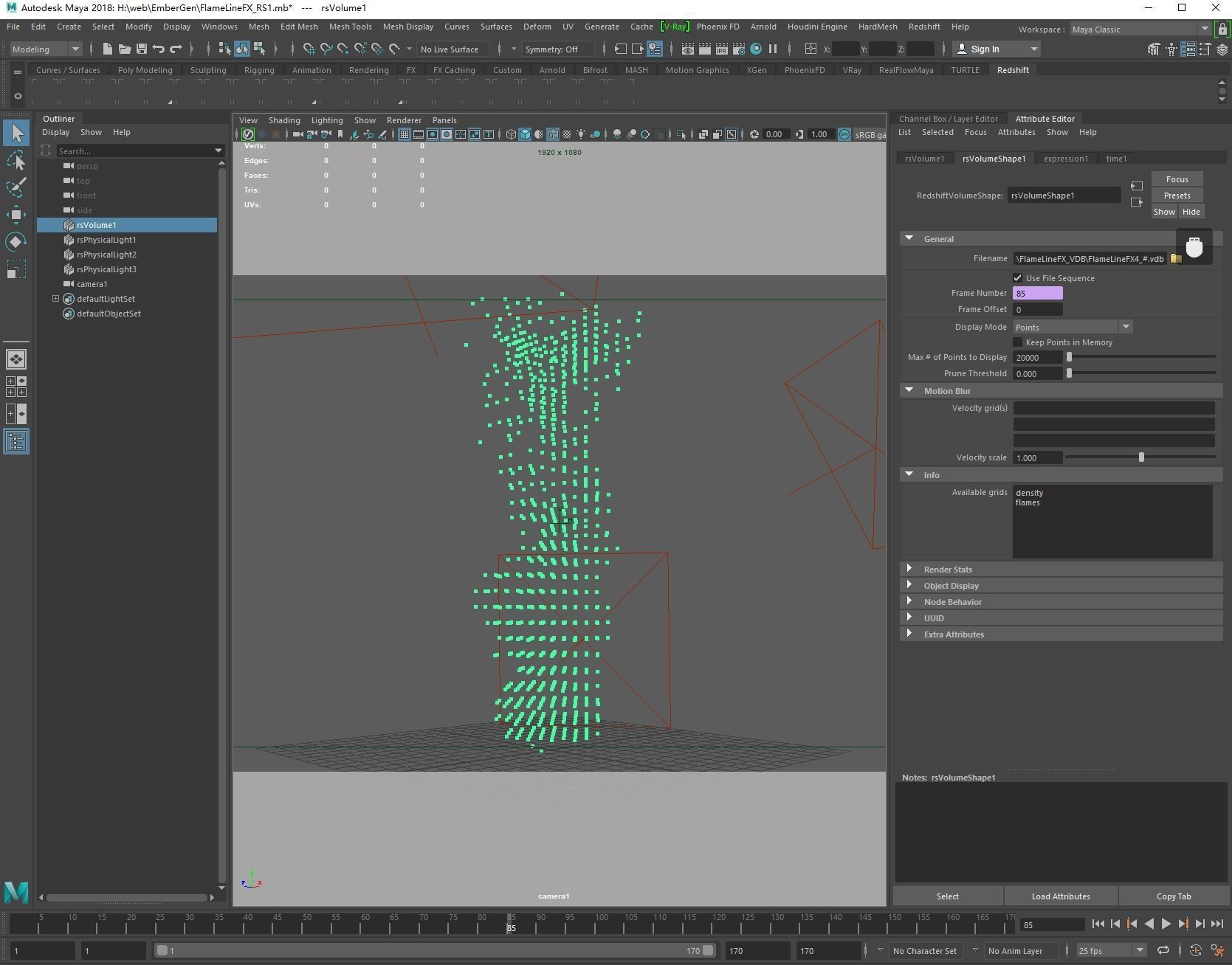Pillar flame fire burning fire tornado wall of fire blast  3D model_5