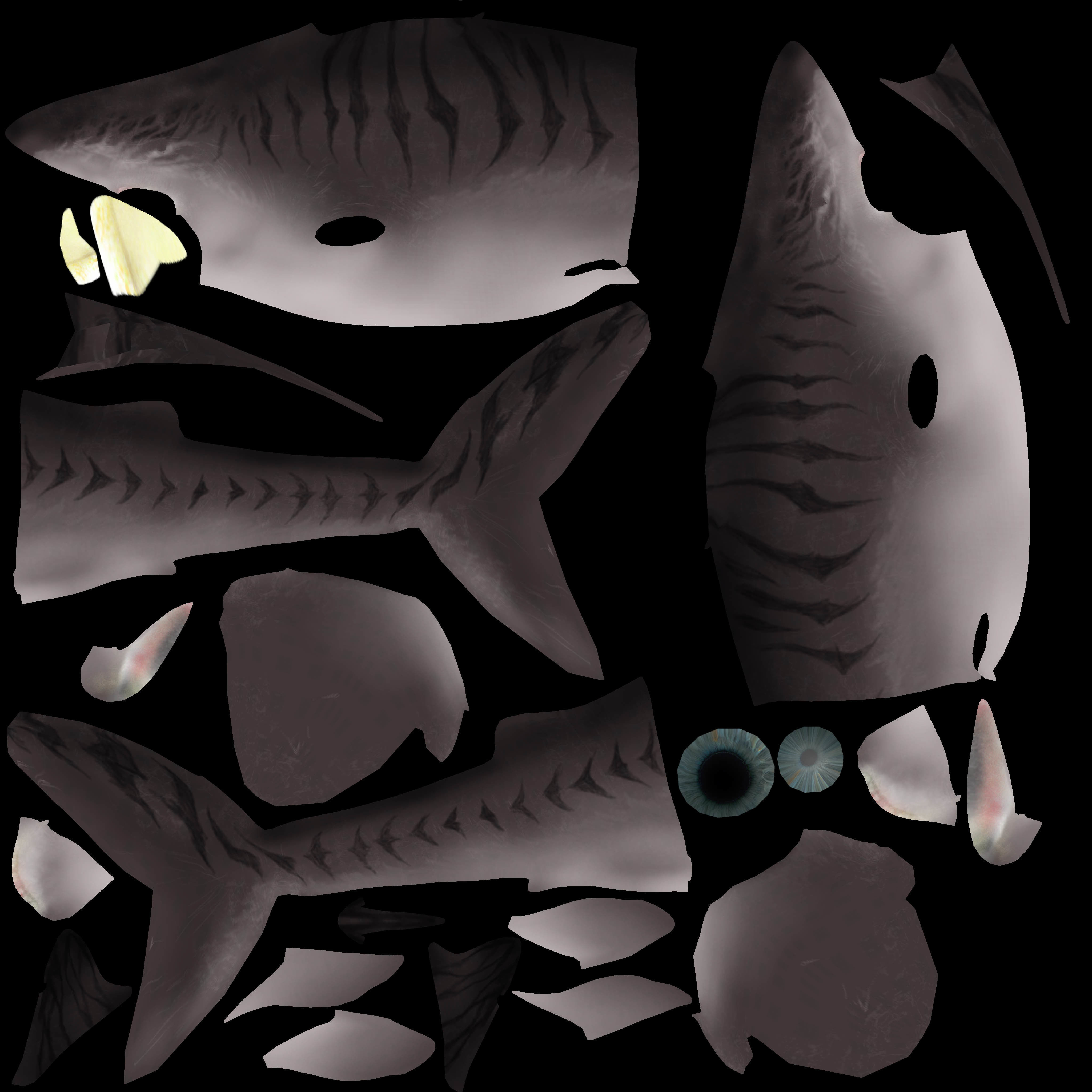 Helicorpion Low-poly 3D model_4