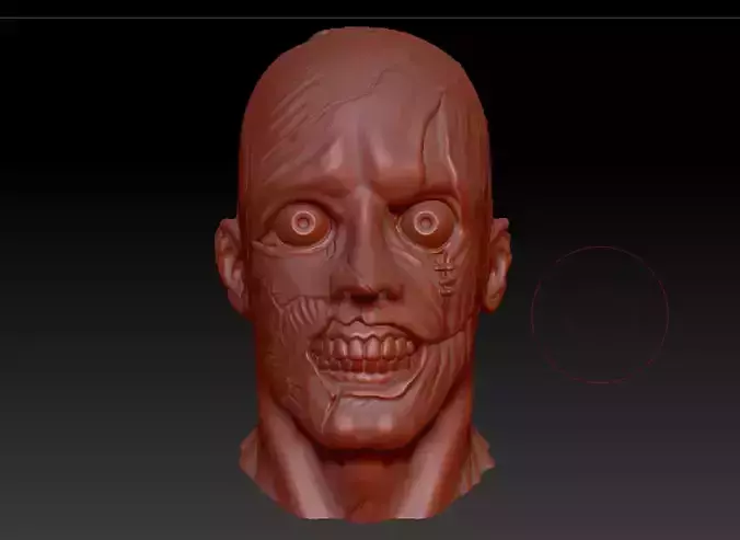 Karl Ruprect Kroenen head from Hellboy 3D print model