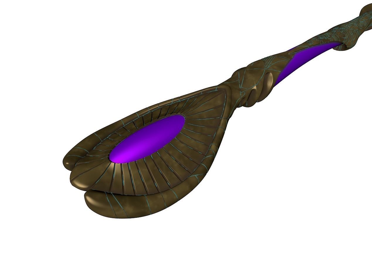 Stargate MaTok Staff 3D print model_11