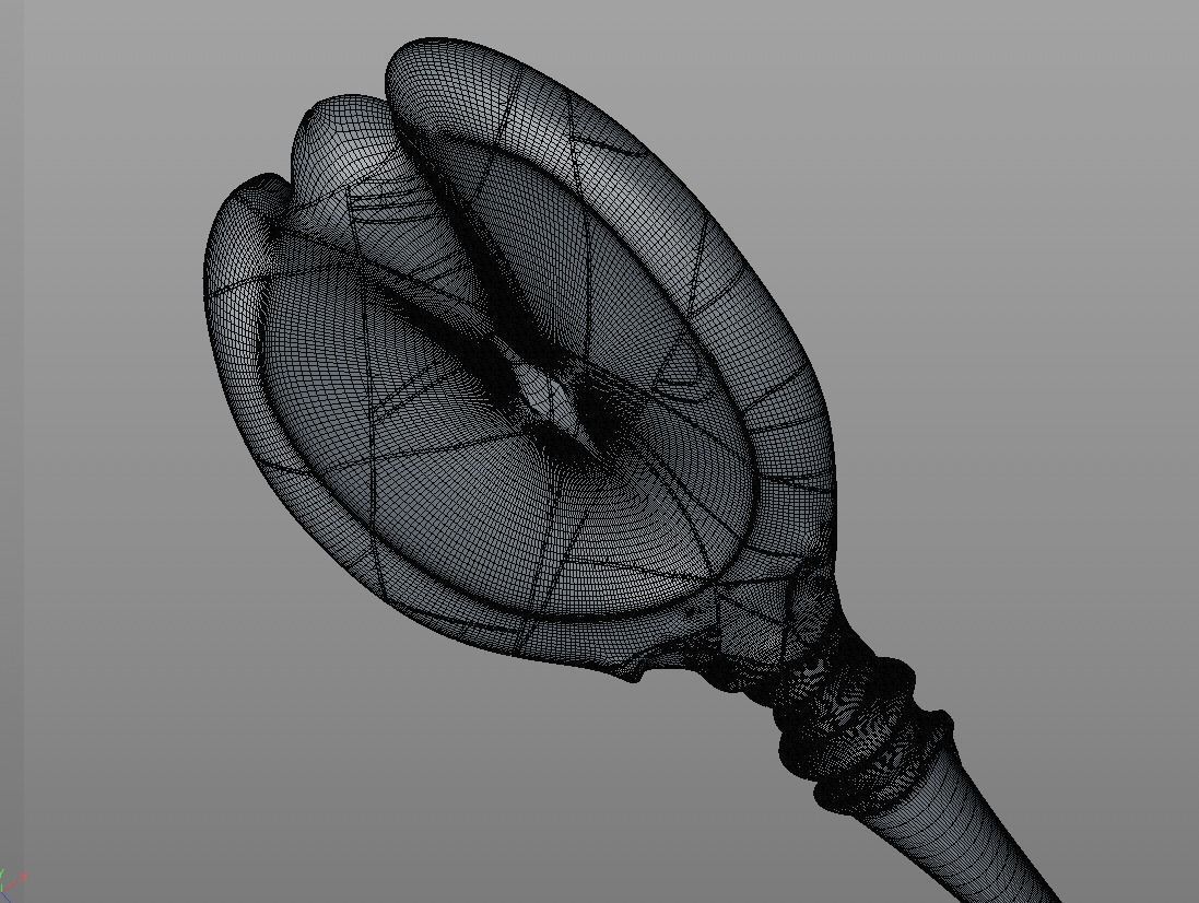Stargate MaTok Staff 3D print model_10