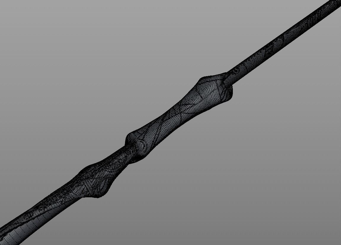 Stargate MaTok Staff 3D print model_16