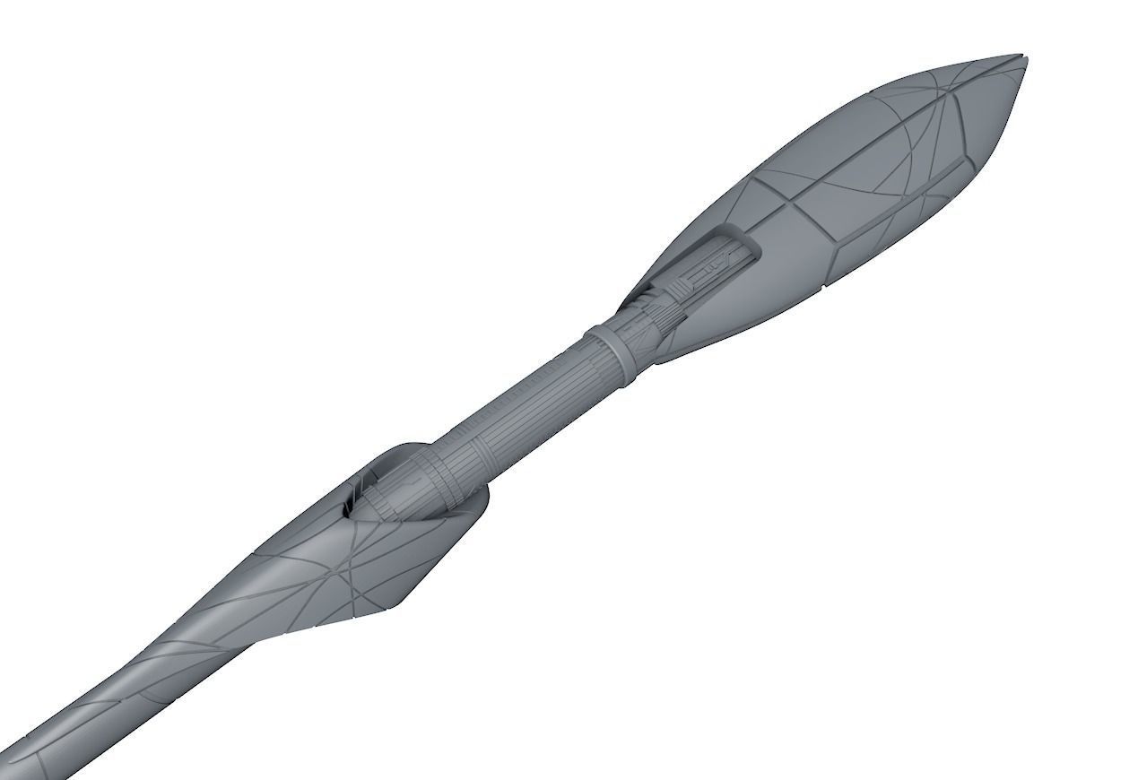 Stargate MaTok Staff 3D print model_18