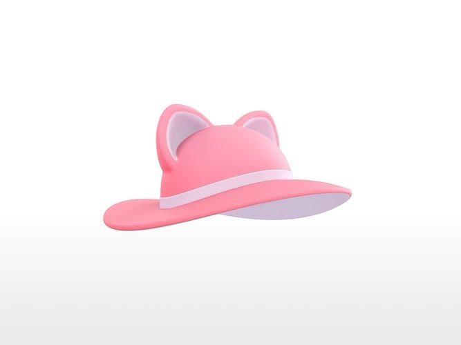 Hat036 Cat Hat 3D model
