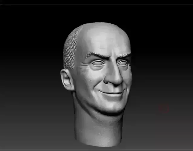 Louis de Funes head