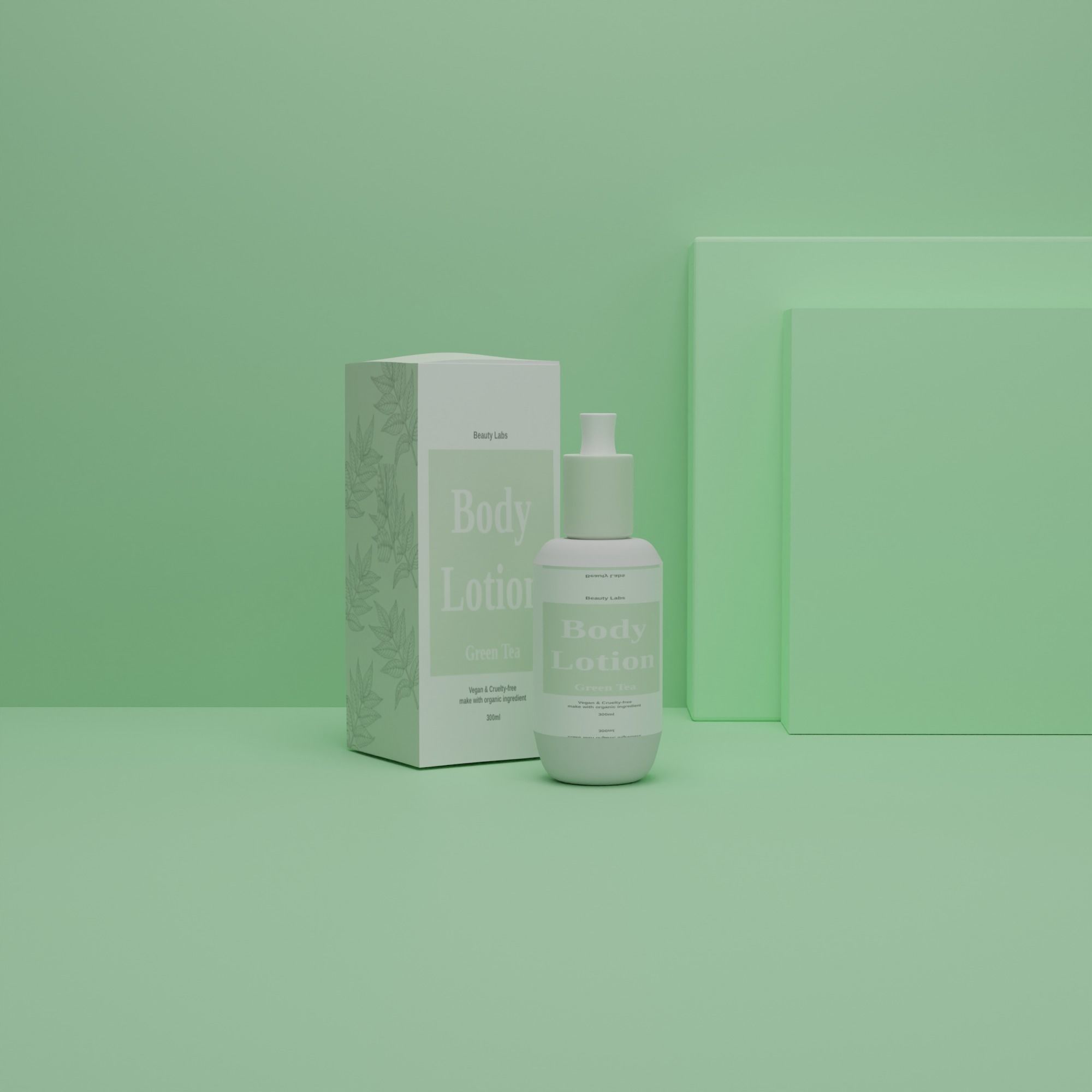 Bottle Visual 3D model_1