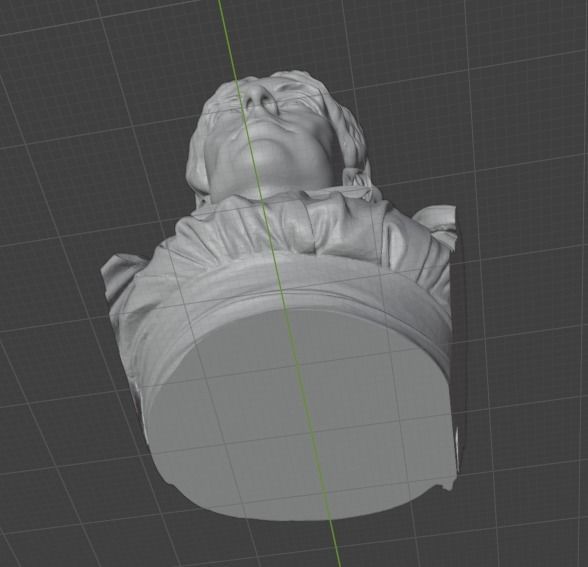 Louisa May Alcott 3D print model_5