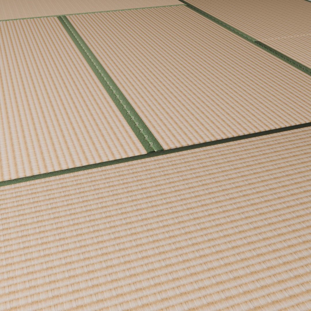 TATAMI MAT Low-poly 3D model_3