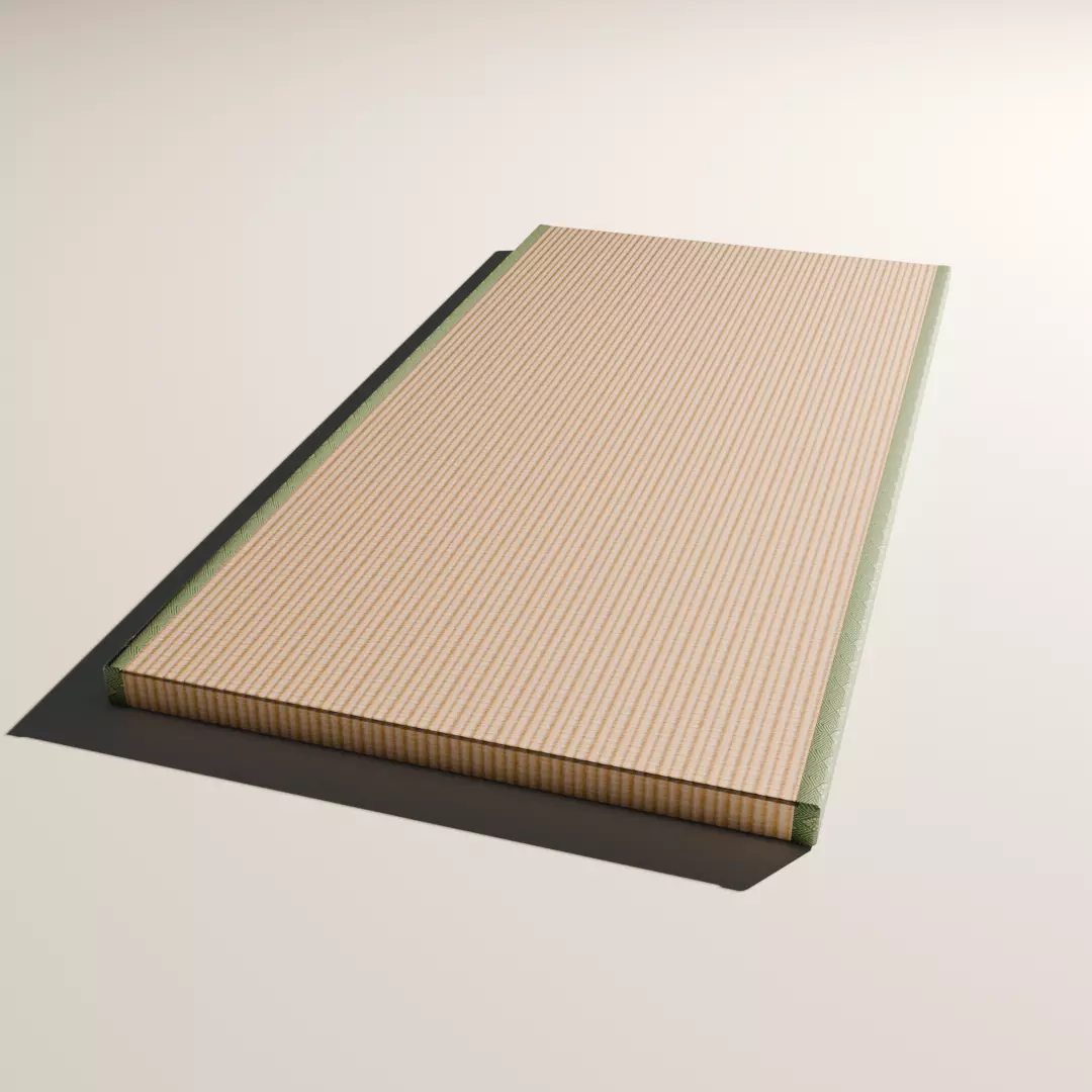 TATAMI MAT Low-poly 3D model_0