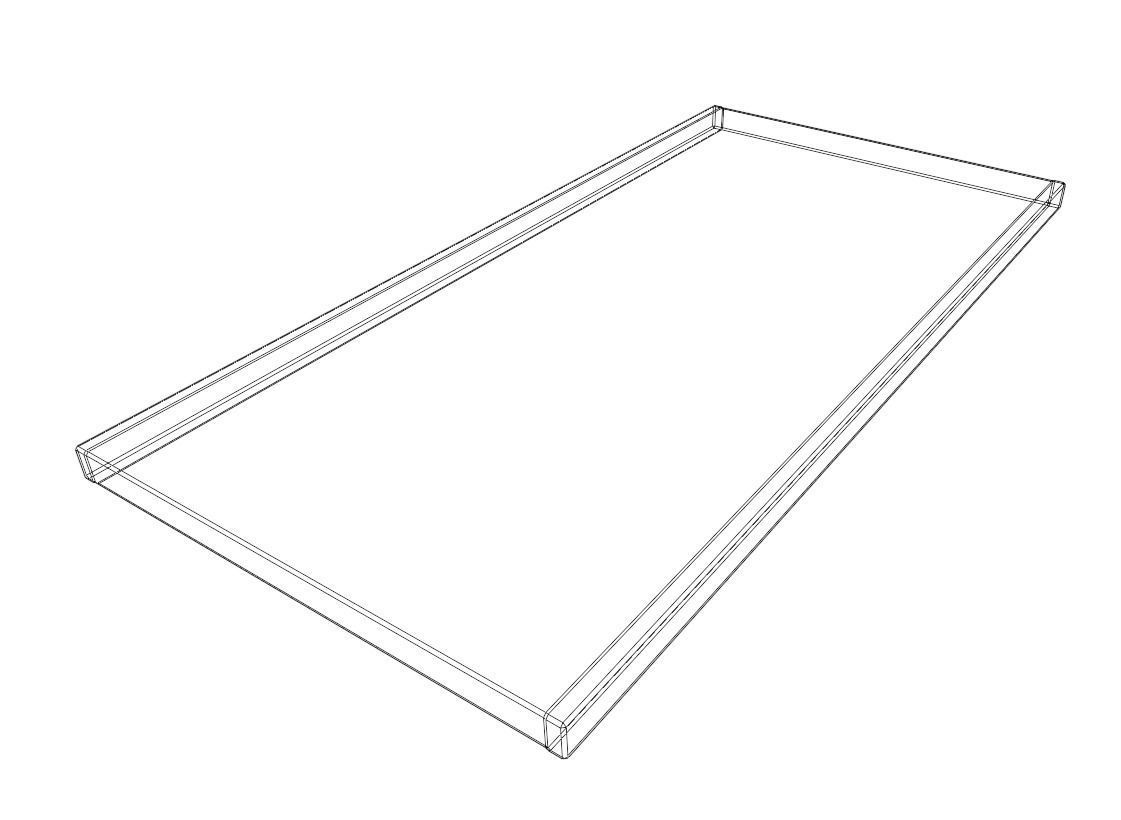 TATAMI MAT Low-poly 3D model_5