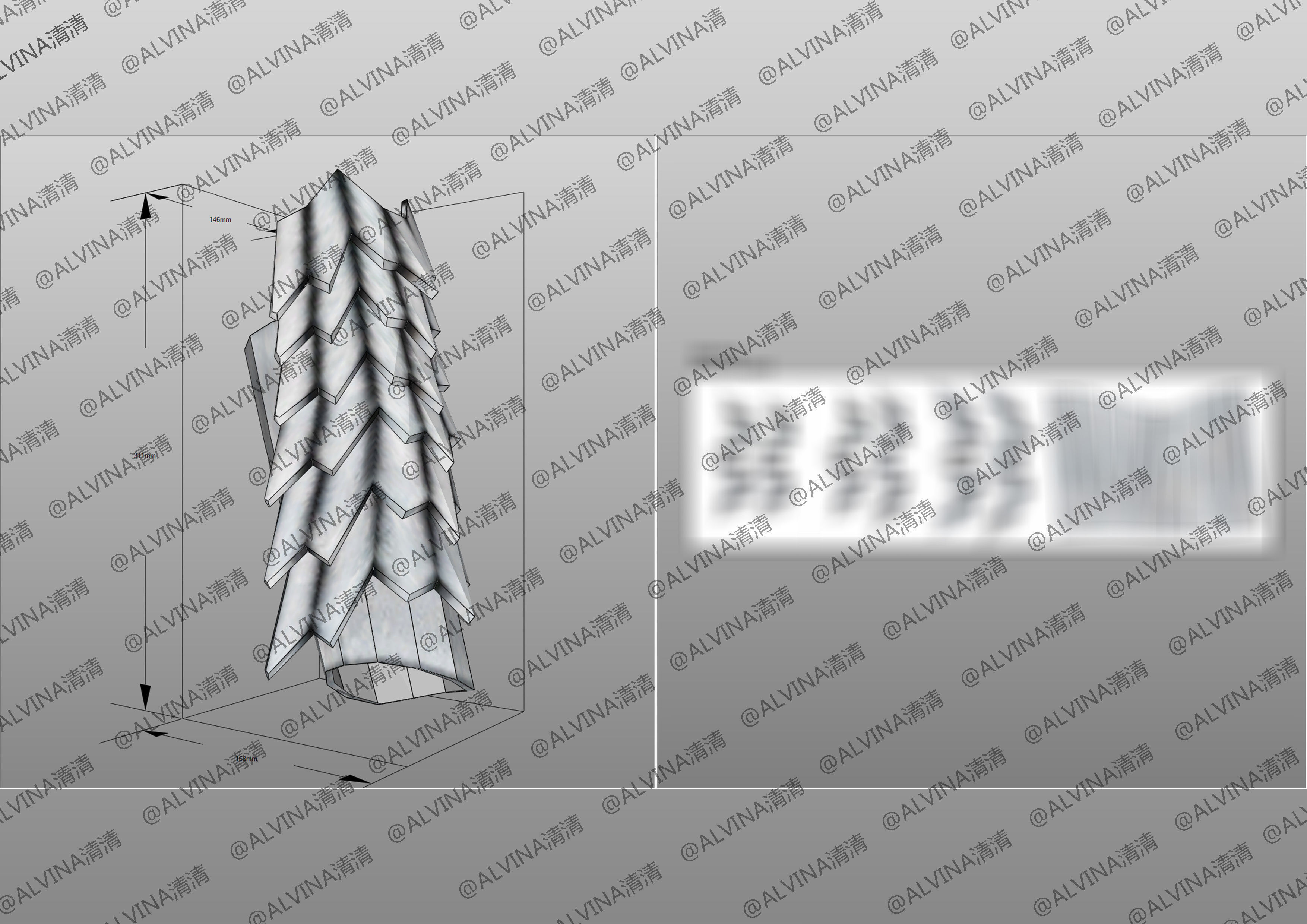 Berserk griffith reincarnated Armor - DIY Cosplay Pepakura Foam Low-poly 3D model_15