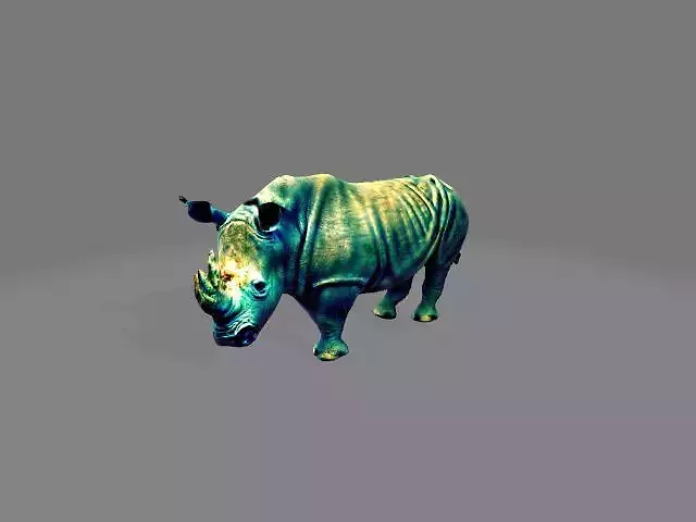  Realistic 3D Model of a Powerful Beast