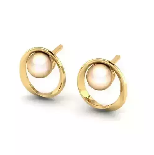 Earrings Pearl Model 4821