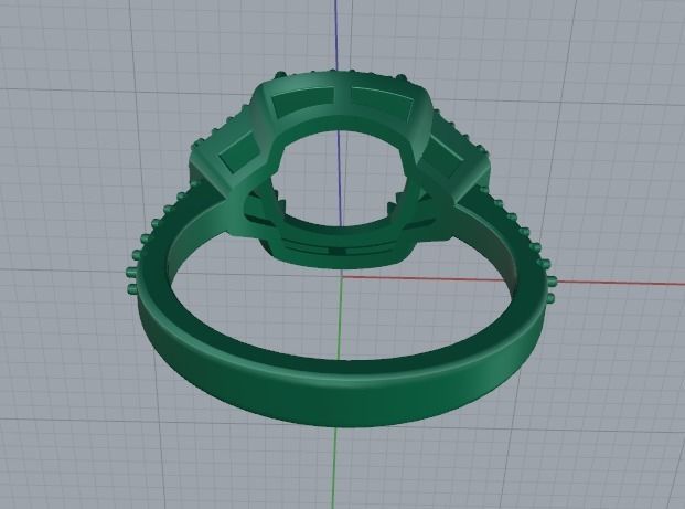 Ring graff Model 4820 3D print model_4