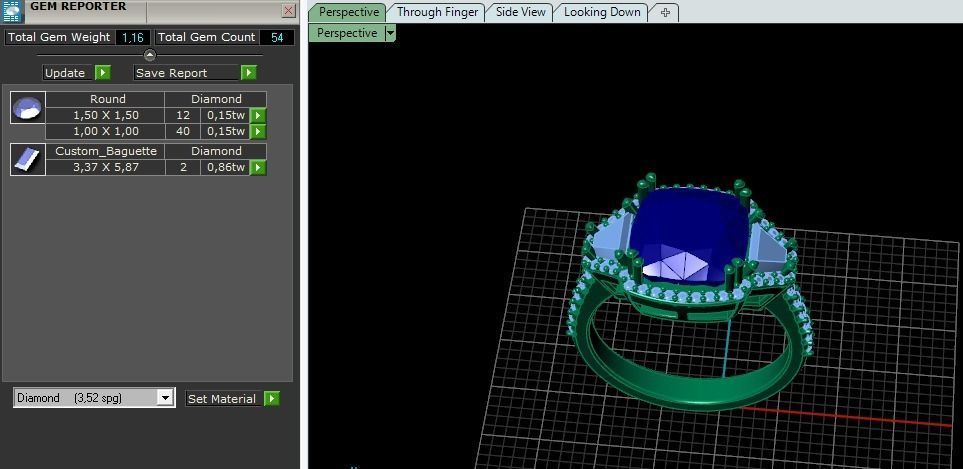 Ring graff Model 4820 3D print model_9