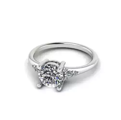 Solitaire ring Model 4811