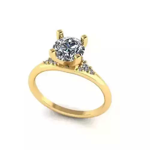 Solitaire ring Model 4808