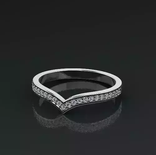 Arrow Wedding Ring Model 4802