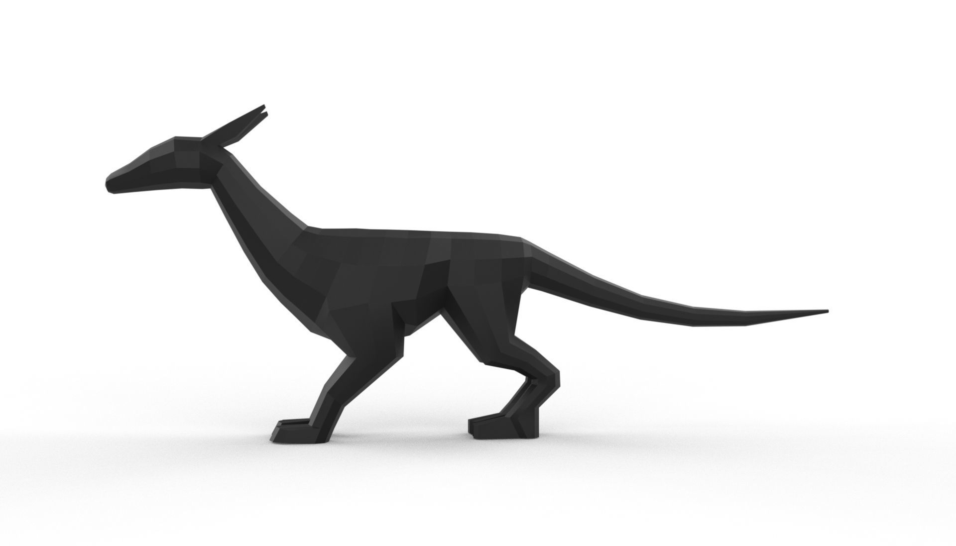 Dragon Low-poly 3D model_1