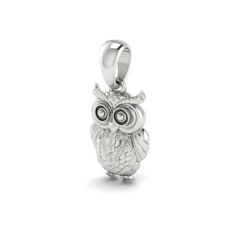 Pendant owl Model 4797 3D print model_1