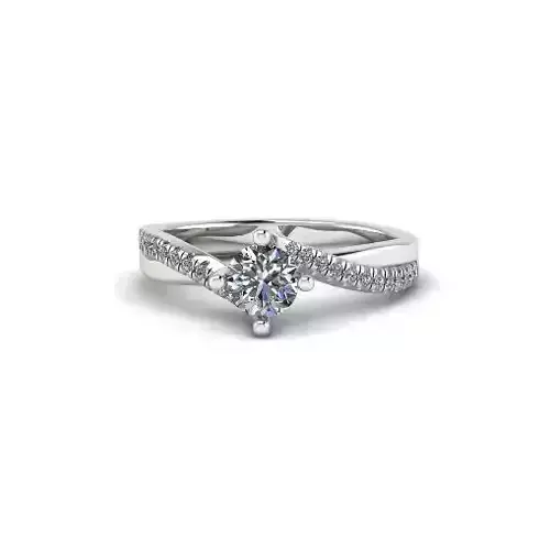 Solitaire ring Model 4794