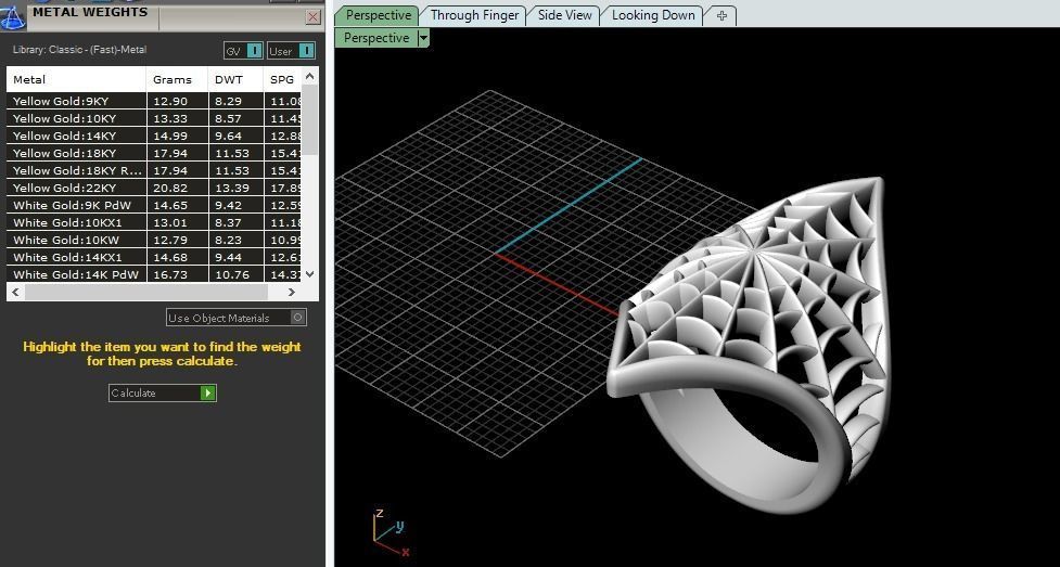 Ring Spider Model 4874 3D print model_8