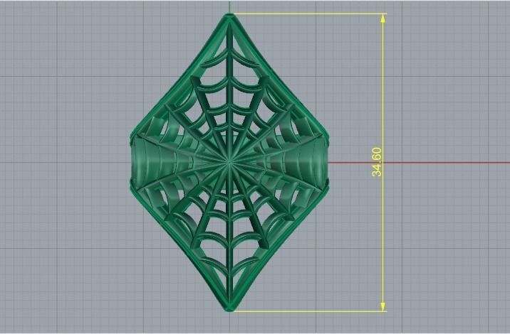 Ring Spider Model 4874 3D print model_7