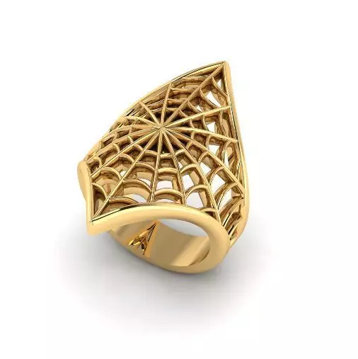 Ring Spider Model 4874 3D print model_0