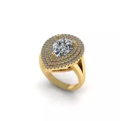 Pear ring Model 4871