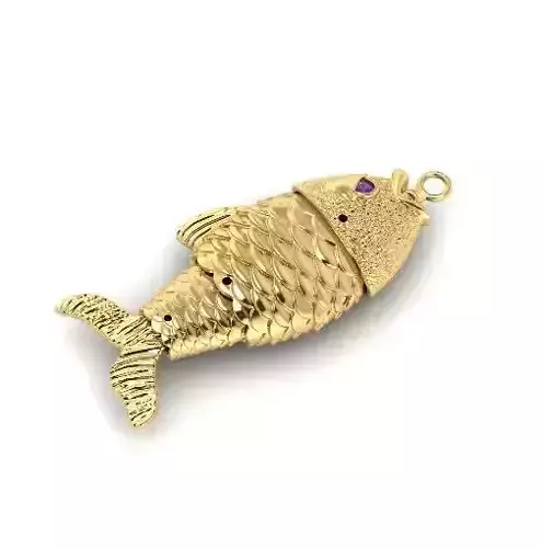 Fish pendant Model 4860