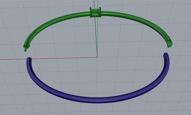 Bracelet size18 Model 4857 3D print model_3