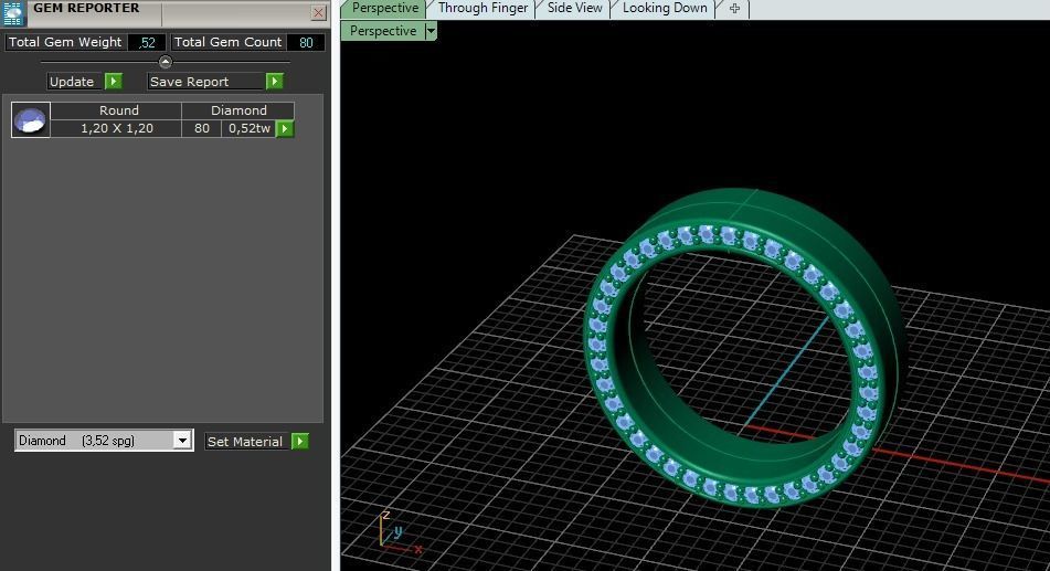Ring Model 4840 3D print model_8